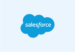 The Salesforce cloud logo.