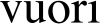 Vuori